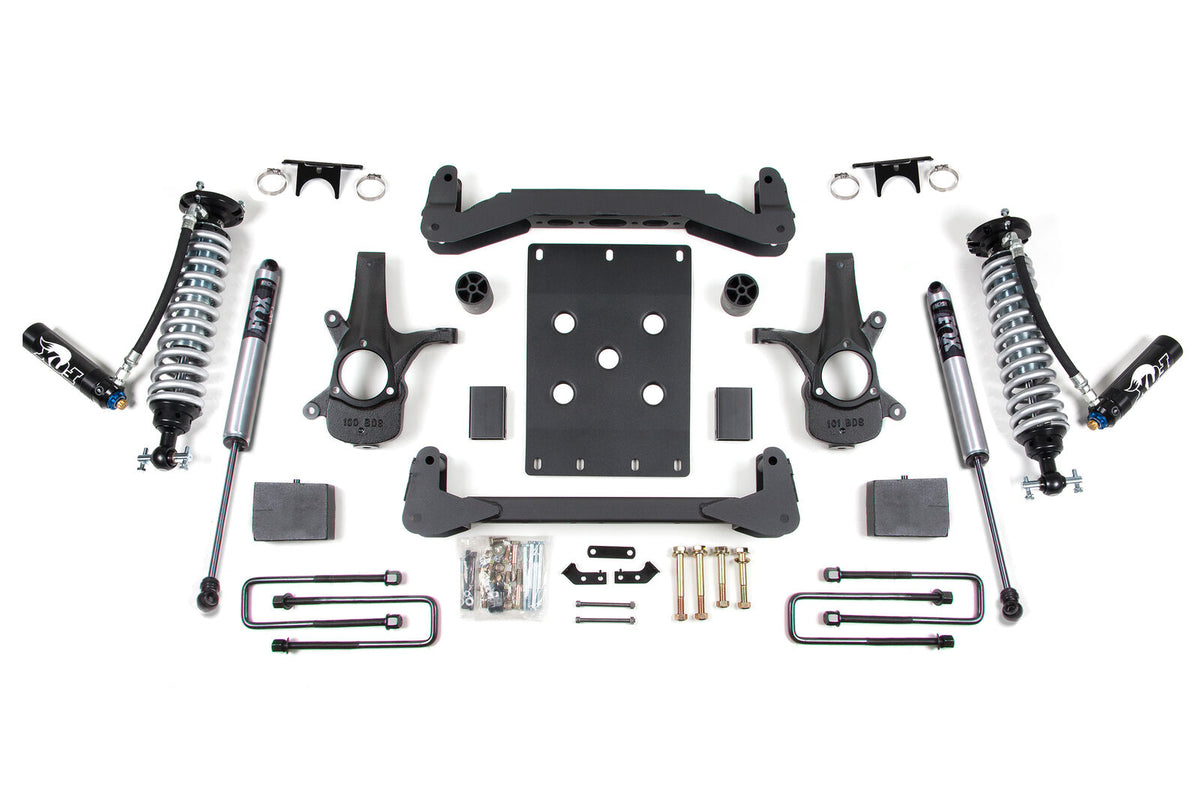 BDS 6 Inch Lift Kit FOX 2.5 Coil-over Fits Chevy Silverado Or, Fits GMC Sierra 1500 174FDSC