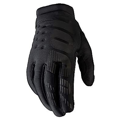 100% Brisker Women'S Gloves Black Xl 10005-00004