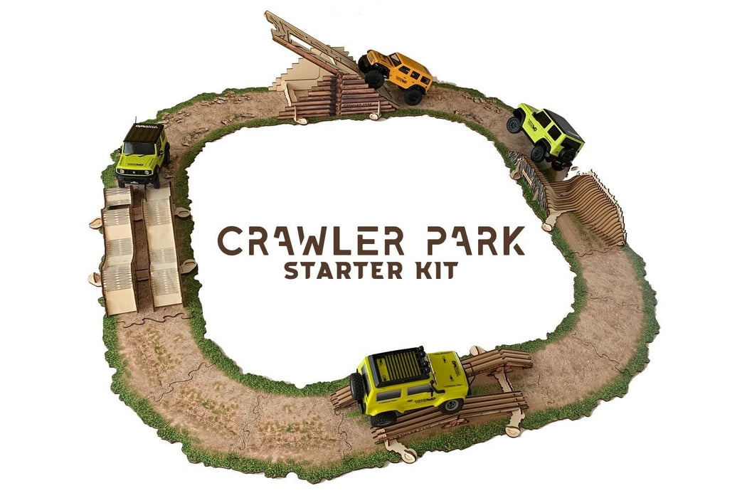 Toyswd Crawler Park Starter Kit Carpet Circuit Rc Crawler Park 1/24 1/18