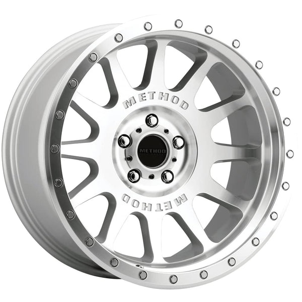 Method Wheels Method Mr605 Nv 20X10 5X5.5"24Mm Machined Wheel Rim 20" Inch MR60521055324N