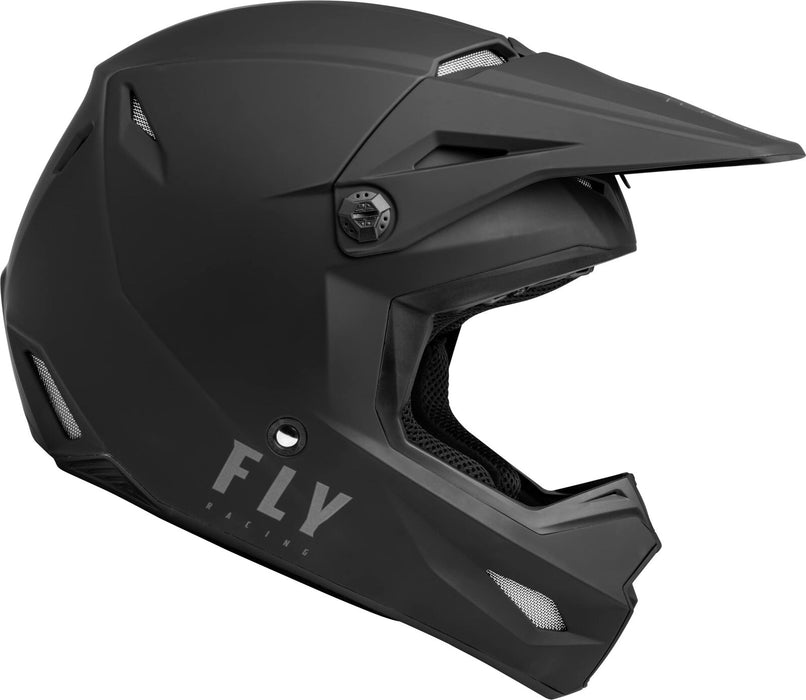 Fly Racing 2023 Adult Kinetic Solid Helmet (Matte Black, X-Small) F73-3471XS