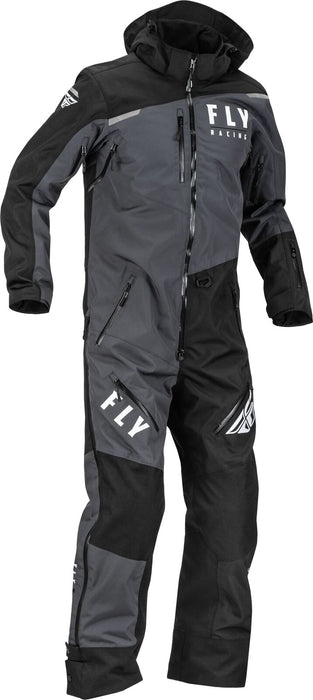 Fly Racing 2023 Cobalt Shell Monosuit (Black/Grey, Small) 470-4350S
