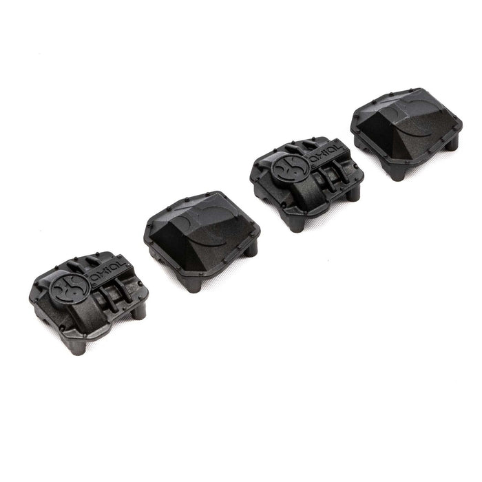 Axial Ar45P Ar45 Differential Covers Black Scx10 Iii Axi232044 Electric