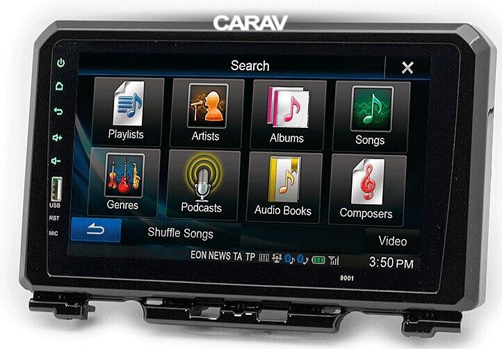 Carav In-Dash Car Audio Installation Kit For Head Units: : 9" 230:220 X 130 Mm