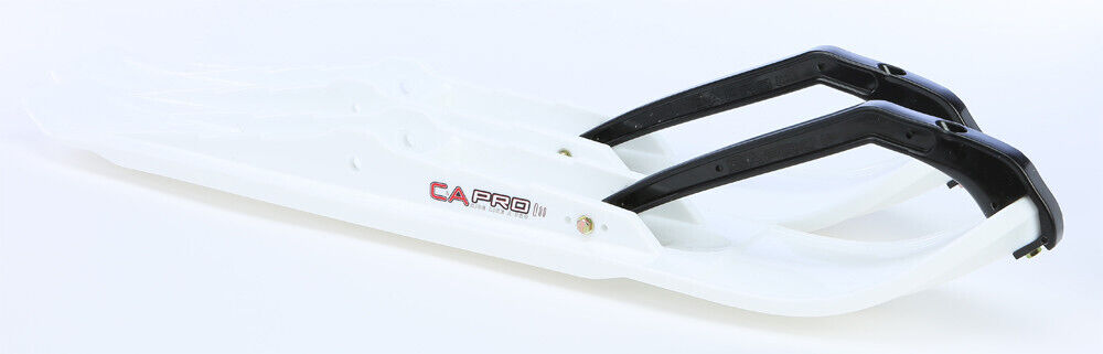 C&A Pair Of White Pro Xcs 6-3/4" Snowmobile Skis W/Black Loops 77010410