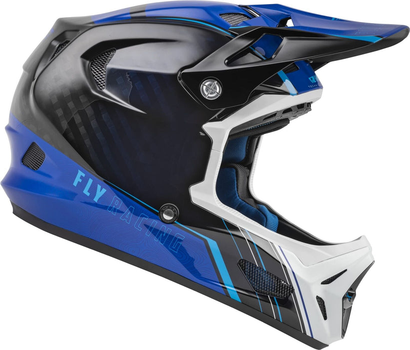 Fly Racing Werx-R Carbon Helmet Xs Blue 73-9222XS