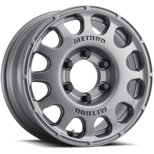 Method MR107 16x7 +25mm Offset 6x5.5 106.25mm CB Gloss Titanium Wheel MR10767060825