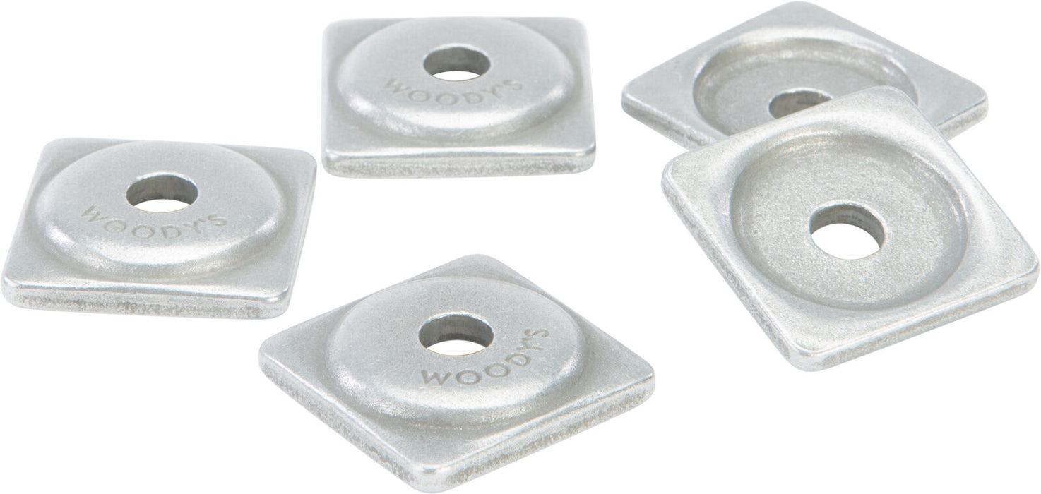 Woodys Asw2-3775-M Digger Support Plates Square Alum. 5/16" 1000/Pk ASW2-3775-M