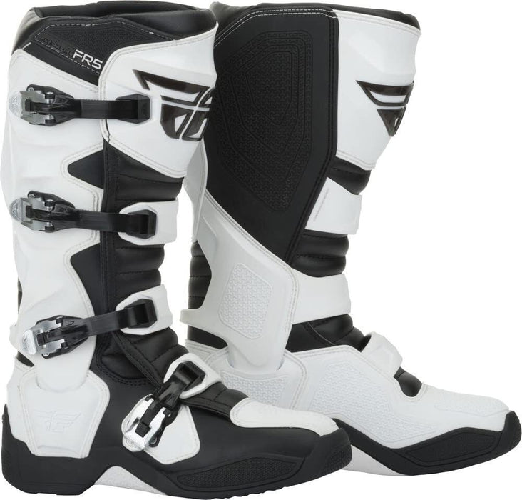 Fly Racing Mens Mx Offroad Atv Fr5 Boots White 9 364-70409
