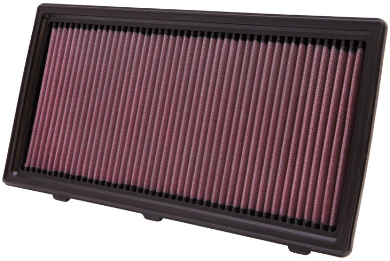 K&N 97-10 Compatible with Dodge Dakota / 98-03 Durango / 06-09 Mitsubishi Raider Drop In Air Filter 33-2175