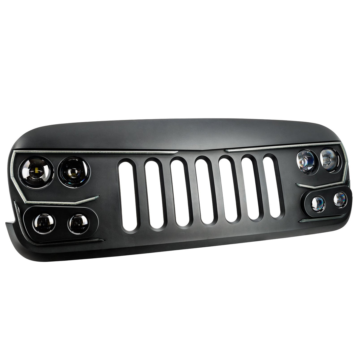 5817-504 ORACLE Lighting VECTOR Series Full LED Grill- compatible with Jeep Wrangler JK