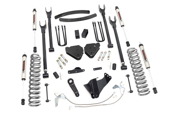Rough Country 6 Inch Lift Kit Diesel 4 Link V2 Fits Ford F-250/F-350 Super Duty (08-10) 58470