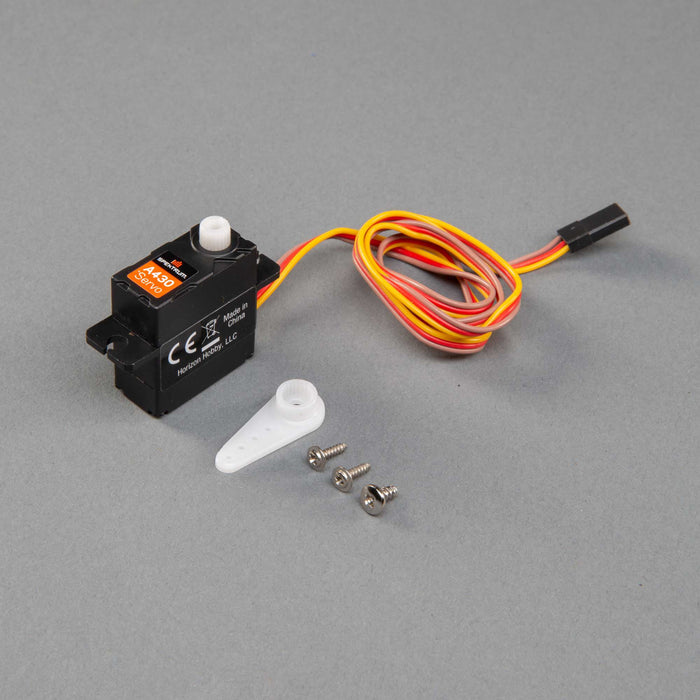 Spektrum 17g Analog Servo P-51D 1.5m Mustang- SPMSA430 Replacement Airplane Parts