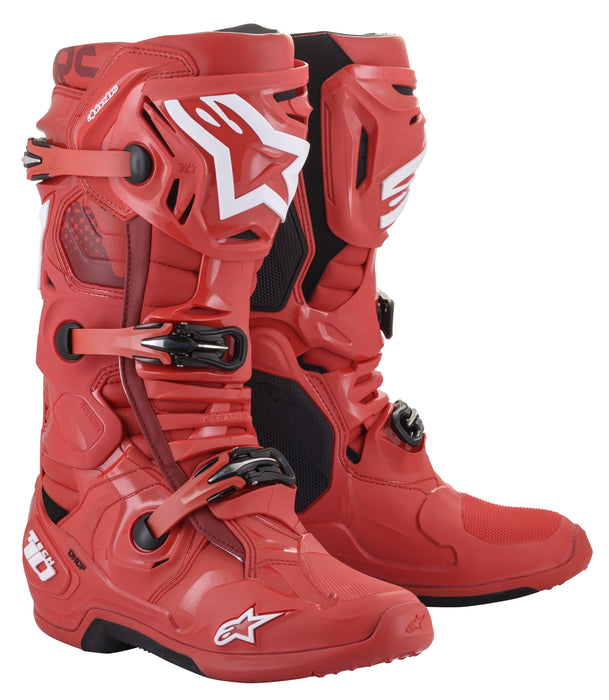 Alpinestars Tech 10 Boots Red Sz 14 2010020-30-14