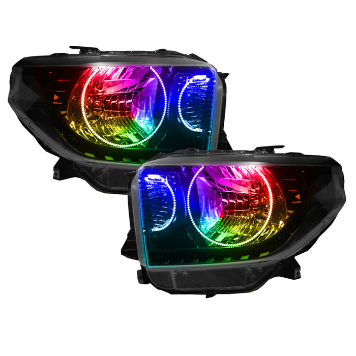 Oracle 14-17 Toyota Tundra SMD HL Dual Halo Kit ColorSHIFT w/o Controller SEE WARRANTY 7204-334