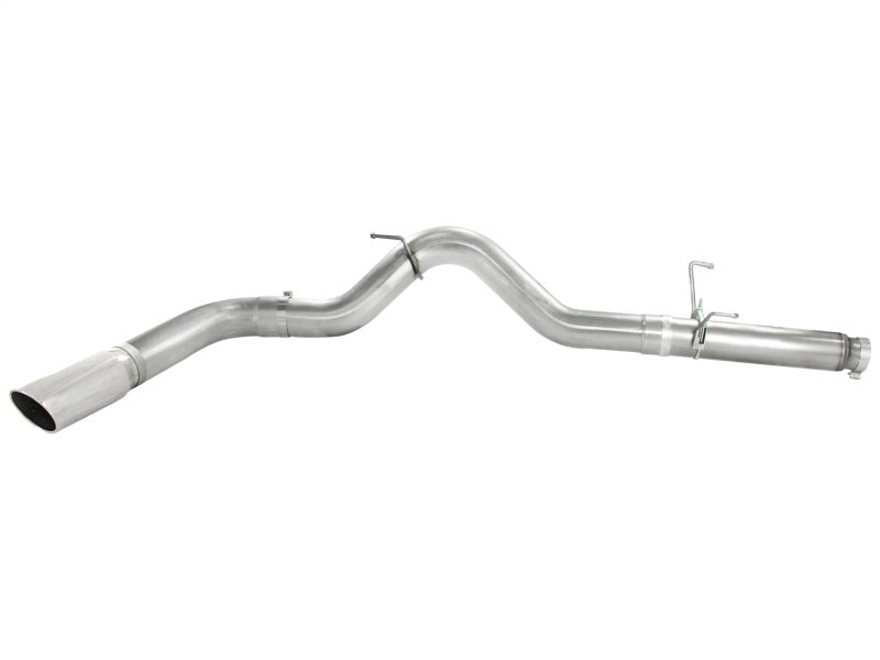 aFe MACHForce XP 5in DPF-Back 409SS Exhaust Compatible with Dodge Diesel Trucks 07.5-12 L6-6.7L (td) Polished Tip 49-42016-P