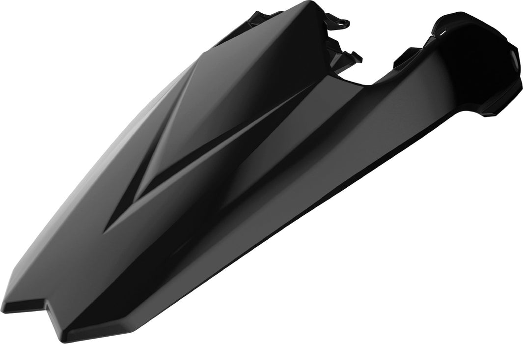 Polisport Rear Fender + Side Panels (Black) for 18-24 BETA 300RR