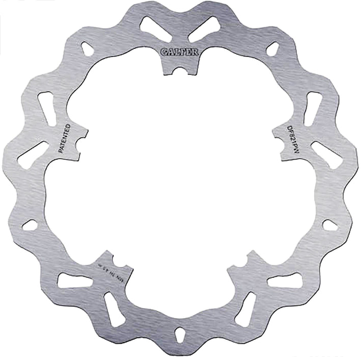 Galfer Solid Mount Wave Brake Rotor - Front (Front)