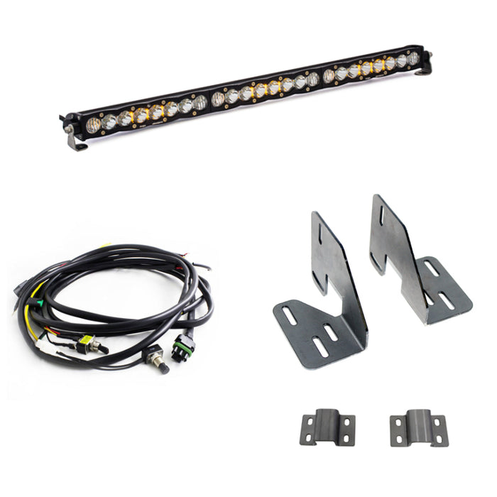 Baja Designs 18-19 GMC 2500/3500 HD S8 30in Light Bar Kit 447632