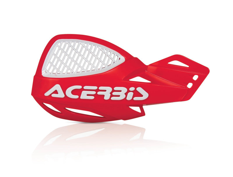 Acerbis Uniko Vented Handguards Red/White 2072671005
