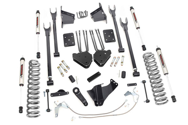Rough Country 8 Inch Lift Kit 4 Link V2 Fits Ford F-250/F-350 Super Duty (08-10) 59270