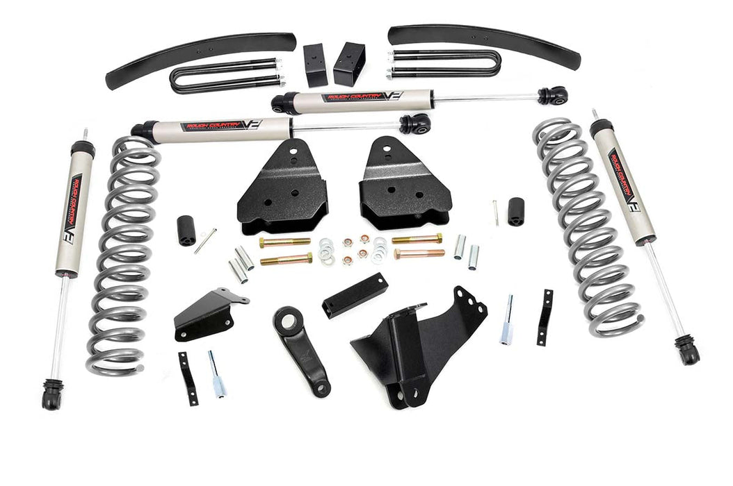 Rough Country 6 Inch Lift Kit Diesel V2 Ford F-250/F-350 Super Duty (05-07) 59370