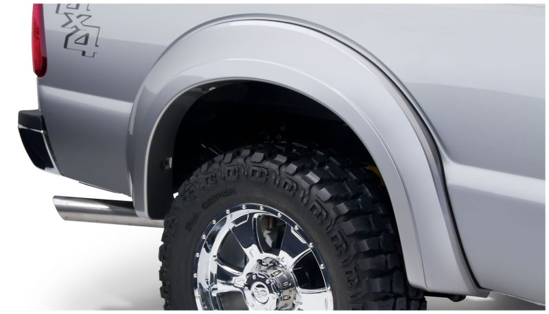 Bushwacker Rear Black Extend-A-Fender Flare For 11-16 Ford F250/350 20086-02