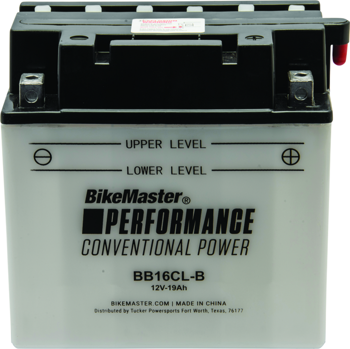 BikeMaster Performance Conventional Battery BB16CL-B