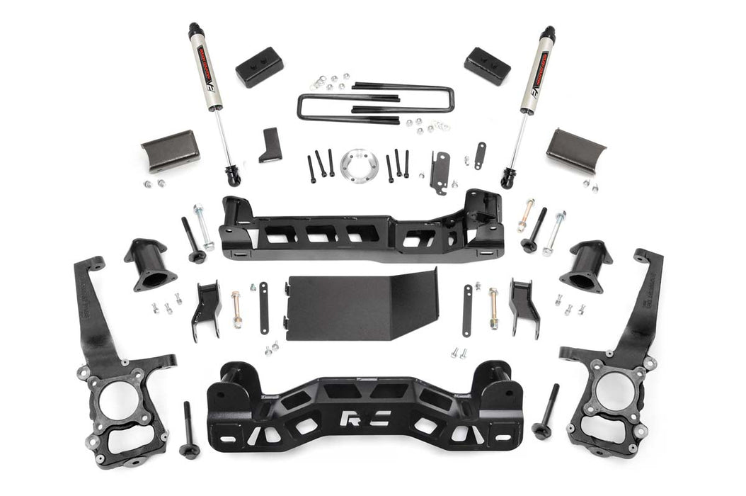 Rough Country 4 Inch Lift Kit Rr V2 Ford F-150 4Wd (2009-2010) 59970