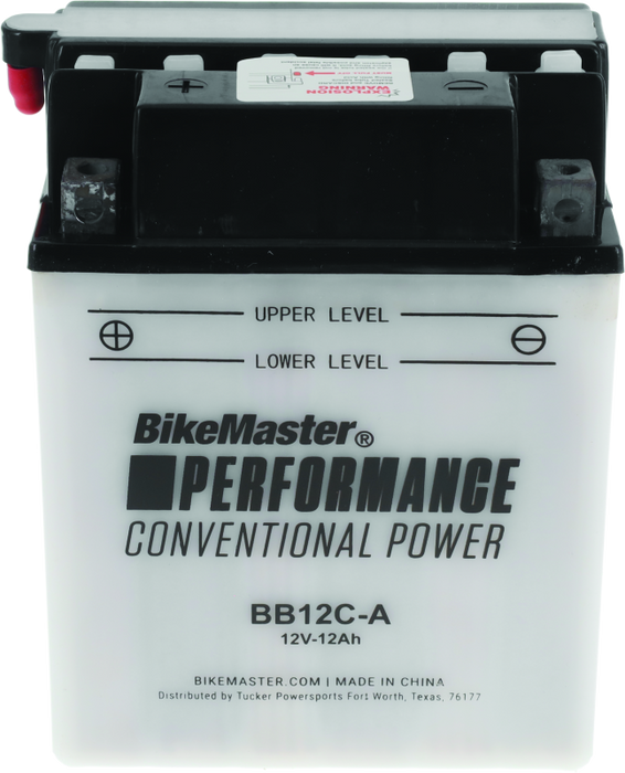 BikeMaster Performance Conventional Battery BB12C-A