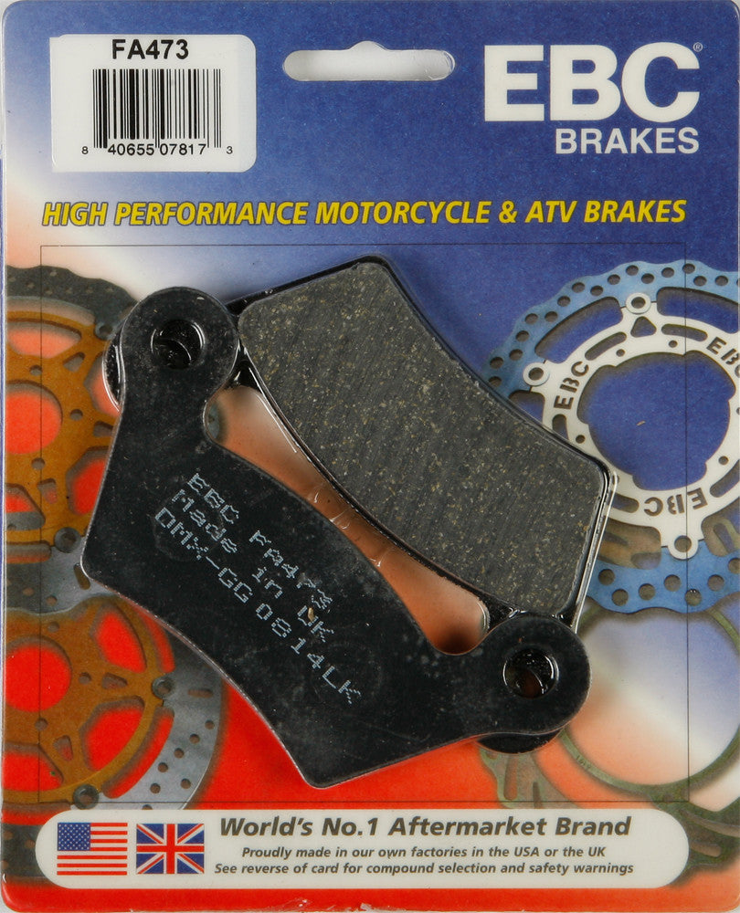 EBC Aramid Brake Pads (Rear) Compatible with 11-12 CAN-AM SPD-LTD-E