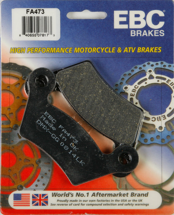 EBC Aramid Brake Pads (Rear) Compatible with 11-12 CAN-AM SPD-LTD-E