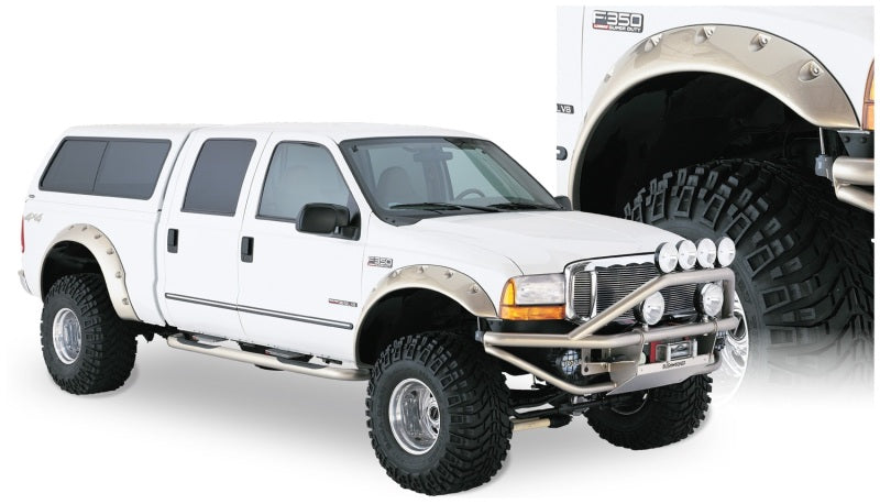 Bushwacker Cut Out Style Front Fender Flares For 99-07 F250/F350/F450 20043-02