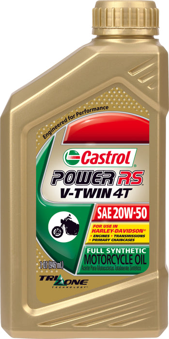 Castrol Power1 4T 5W-40 Full Synthetic Motorcycle Oil, 1 Quart 