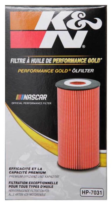 K&N Premium Oil Filter: Protects Your Engine: Compatible With Select 2001-2014 Volkswagen/Audi/Seat (Beetle, Golf, Jetta, Cc, Bora, Passat, Eos, Eurovan, R32, A3, Quattro, Tt, Alhambra), Hp-7031 HP-7031