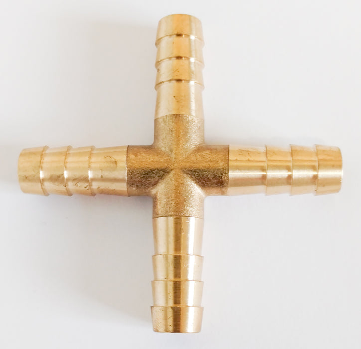 Helix Brass Cross 3/8" 053-3440
