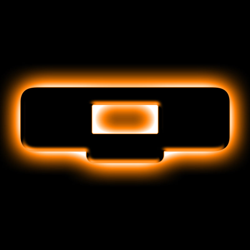 ORACLE Lighting Universal Illuminated LED Letter Badges Matte Blk Surface Finish Q SEE WARRANTY 3141-Q-005