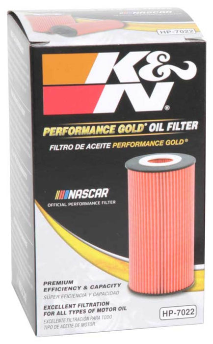 K&N Performance Gold Oil Filter for Hyundai/Kia V6 06-08 Azera/Sonata/Sedona/07-08 Santa Fe HP-7022