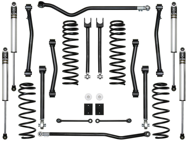 ICON 2018+ compatible with Jeep Wrangler JL 2.5in Stage 4 Suspension System K22014