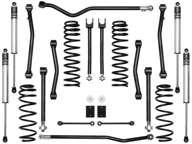 Icon 2018-Up Jeep Jl 2.5" Lift Stage 4 Suspension System K22014