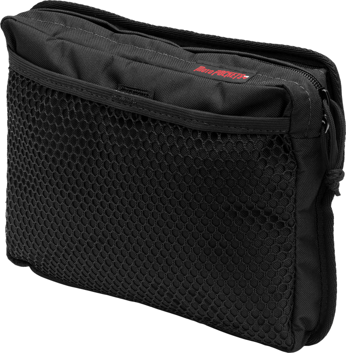 Moto Pockets Motorcycle Top Case Lid Bag, 11"x9" 3.2 Liters, Easily Removable, Made in the USA