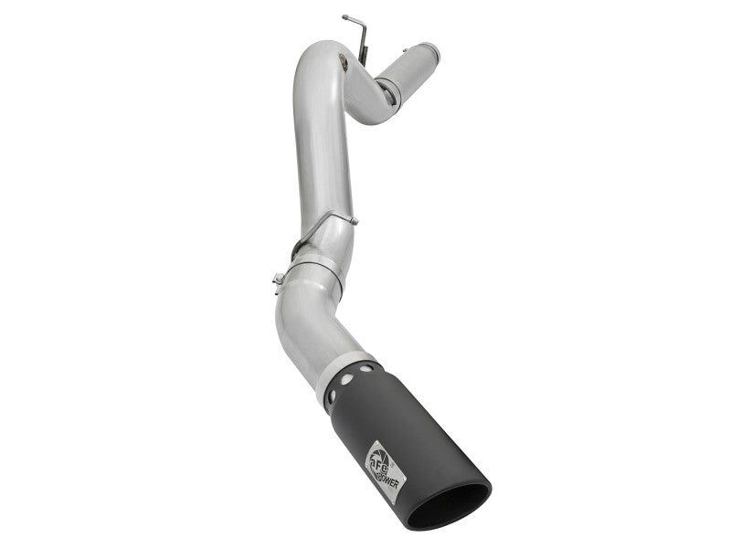 aFe Atlas Exhaust 5in DPF-Back Aluminized Steel w/ Black Tips 16-17 GM Diesel Truck V8-6.6L (td) 49-04081-B