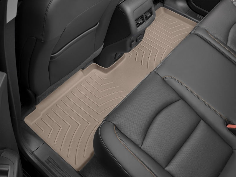 WeatherTech 2020+ Kia Telluride Rear FloorLiner Tan 4515322