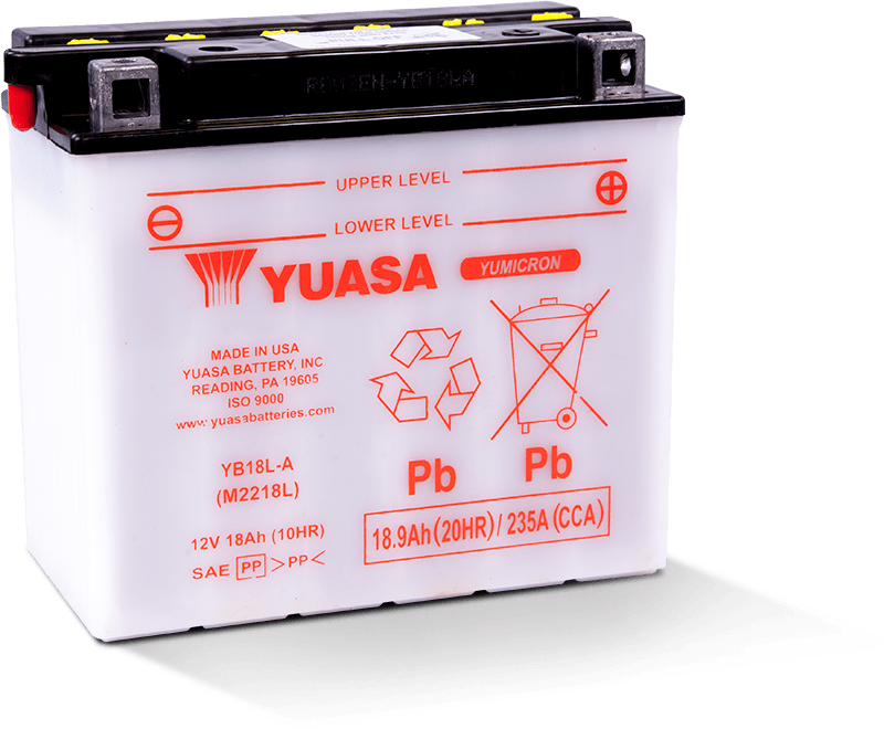 Yuasa Yuam2218L Yumicron Battery Bb/Yb18L-A YUAM2218L