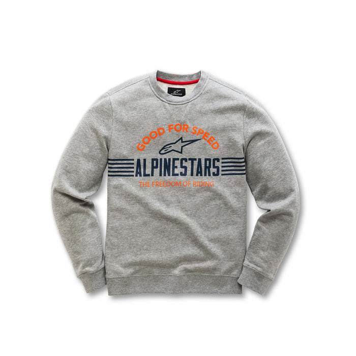 Alpinestars Bars Fleece Grey Heather Xl 1038-51035-1026-XL