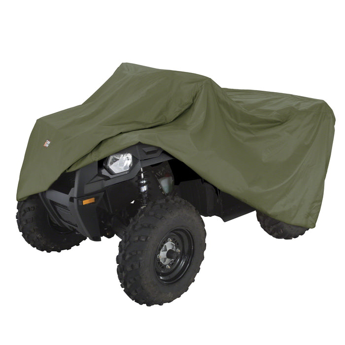 Classic Accessories QuadGear ATV Storage Cover, Fits ATVs 84"L x 48"W x 50"H, X-Large, Olive Drab