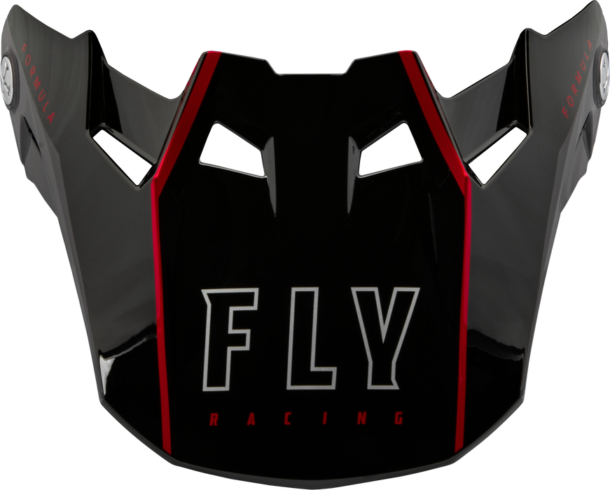 Fly Racing 73-47123L Formula Carbon Tracer Visor Red/Black Xl/2X