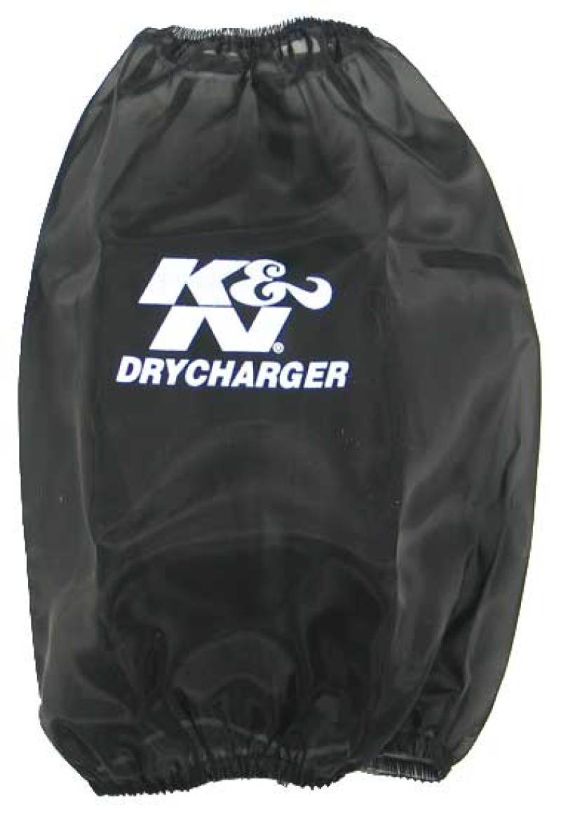 K&N Round Tapered Drycharger Air Filter Wrap-Black 7.5in Base ID x 4.5in Top ID x 9in H RC-5046DK