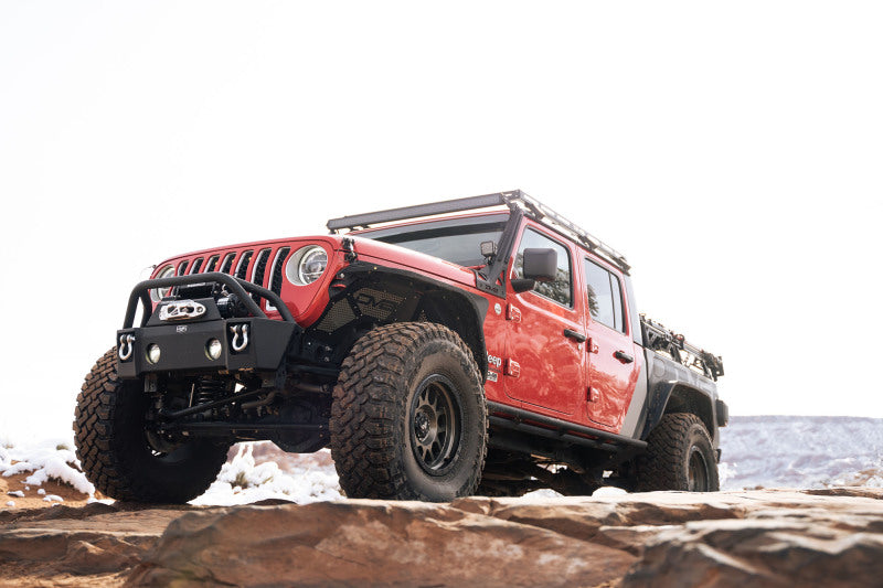 Dv8 Offroad Dv8 2007-22 Jeep Jk, Jl, & Jt Pocket Front Bumperfront Bumper Designed To Fit The Wrangler Jk & Jl, As Well As The Gladiator Jt FBJL-04