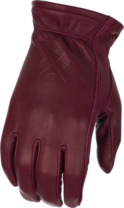 Highway 21 Men's Motorcycle Louie Gloves (Oxblood, 3X-Large)